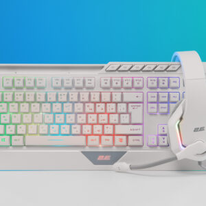 2E žaidimų ausinės HG315 RGB USB 7.1 baltos - Image 9