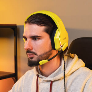 2E Gaming ausinės HG315, 7.1, USB-A, RGB, 2m, geltonos - Image 4