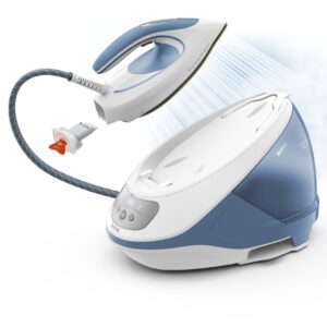 Tefal Express Protect SV9202 2800 W 1,8 L Durilium AirGlide Autoclean soleplate Balta, Mėlyna - Image 2