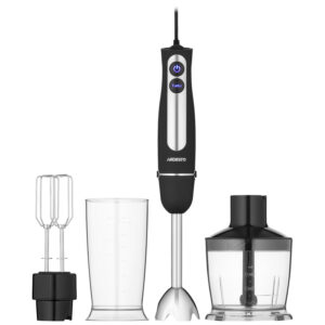 ARDESTO Panardinamasis trintuvas HBG-800BDWHCH, 800W, 3in1, dubuo-600ml, juoda-sidabrinė - Image 11