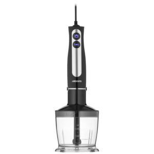 ARDESTO Panardinamasis trintuvas HBG-800BDWHCH, 800W, 3in1, dubuo-600ml, juoda-sidabrinė - Image 2