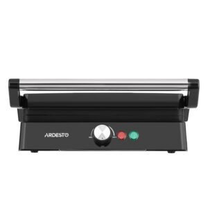 ARDESTO Grilis prispaudžiamas GH-1800MB, 1800W, 180° atsidarymas, metalinis, juoda-sidabrinė - Image 12