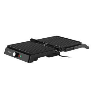 ARDESTO Grilis prispaudžiamas GH-1800MB, 1800W, 180° atsidarymas, metalinis, juoda-sidabrinė - Image 5