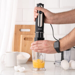 ARDESTO Panardinamasis trintuvas HBG-800BDWHCH, 800W, 3in1, dubuo-600ml, juoda-sidabrinė - Image 17