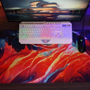 2E Gaming pelės kilimėlis PRO Speed D02, XL (800x450x3mm), daugiaspalvis - Image 7