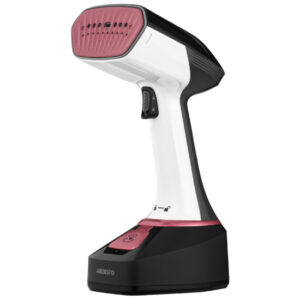 ARDESTO Rankinis garintuvas SI-S1400, 1400W, 280ml, garų pliūpsnis, nuolatinis garų srautas - 22g, keraminis padas, baltas-juodas