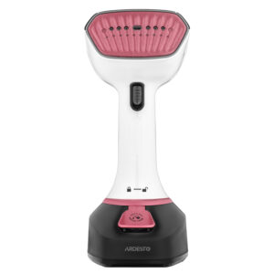 ARDESTO Rankinis garintuvas SI-S1400, 1400W, 280ml, garų pliūpsnis, nuolatinis garų srautas - 22g, keraminis padas, baltas-juodas - Image 10