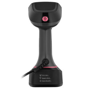 ARDESTO Rankinis garintuvas SI-S1400, 1400W, 280ml, garų pliūpsnis, nuolatinis garų srautas - 22g, keraminis padas, baltas-juodas - Image 8