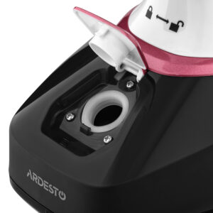 ARDESTO Rankinis garintuvas SI-S1400, 1400W, 280ml, garų pliūpsnis, nuolatinis garų srautas - 22g, keraminis padas, baltas-juodas - Image 3