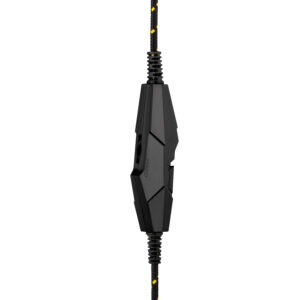 2E žaidimų ausinės HG300, mini-jack/dvigubas 3.5mm, LED, 2m, juodos - Image 3