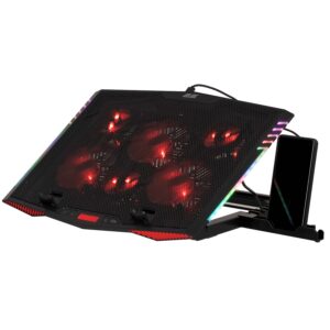 2E Gaming aušinimo padėklas CPG-005 17.3` juodas