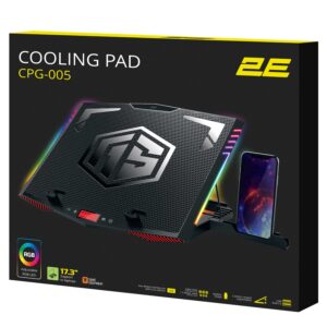 2E Gaming aušinimo padėklas CPG-005 17.3` juodas - Image 3