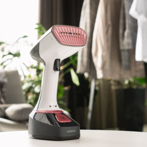 ARDESTO Rankinis garintuvas SI-S1400, 1400W, 280ml, garų pliūpsnis, nuolatinis garų srautas - 22g, keraminis padas, baltas-juodas - Image 16