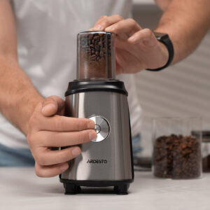 ARDESTO Trintuvas kokteiliams BG-F350, 350W, 2in1, butelis-600ml, butelis-300ml, kavos malūnėlis, juoda+sidabrinė - Image 3