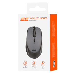 2E Pelė MF220 WL pilka - Image 5
