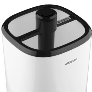 ARDESTO ultragarsinis oro drėkintuvas, 40m2, 4l, 300ml/h, mechaninis valdymas, viršutinis vandens pripildymas, baltas - Image 3