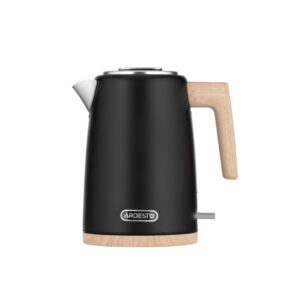 ARDESTO elektrinis virdulys EKL-F420WWD, 1.7L, metalinis, matinis, Strix, juodas