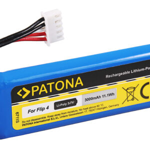 Akumuliatorius LiPo skirtas JBL Flip 4 / Flip 4 Special Edition GSP872693 01 3.7V 3000mAh 11.1Wh PATONA - Image 1