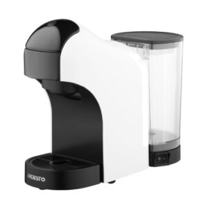 ARDESTO kapsulinis kavos aparatas, 0.8l, Nespresso, Nescafe Dolce Gusto kapsulės, malta kava, jutiklinis valdymas, baltas