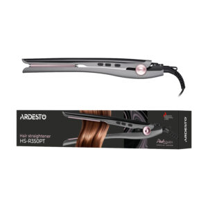 ARDESTO Plaukų tiesintuvas Pink Touch, 32W, 110-200C, keramika, pilka+rožinė - Image 6