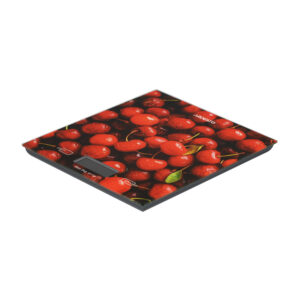 ARDESTO virtuvinės svarstyklės CHERRY, 5kg, AAAx2 pridedamos, stiklinės, spalvotos - Image 3