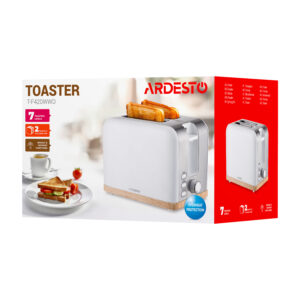 ARDESTO skrudintuvas T-F420WWD, 800W, metalinis, 2 angos, baltas - Image 2