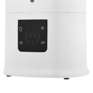 ARDESTO oro drėkintuvas ultragarsinis, 40m2, 6.5l, 390ml/h, elektrinis valdymas, nuotolinio valdymo pultas, viršutinis vandens pildymas, ekranas, baltas - Image 5