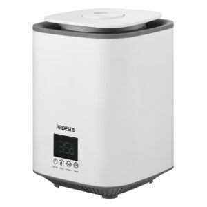 ARDESTO Ultragarsinis oro drėkintuvas, 25m2, 3.1l, 250ml/h, elektrinis valdymas, viršutinis vandens pylimas, ekranas, baltas - Image 4