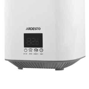 ARDESTO Ultragarsinis oro drėkintuvas, 25m2, 3.1l, 250ml/h, elektrinis valdymas, viršutinis vandens pylimas, ekranas, baltas - Image 7