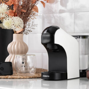 ARDESTO kapsulinis kavos aparatas, 0.8l, Nespresso, Nescafe Dolce Gusto kapsulės, malta kava, jutiklinis valdymas, baltas - Image 16