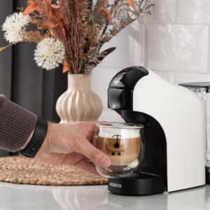 ARDESTO kapsulinis kavos aparatas, 0.8l, Nespresso, Nescafe Dolce Gusto kapsulės, malta kava, jutiklinis valdymas, baltas - Image 17