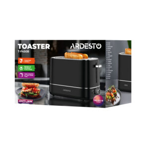 ARDESTO Skrudintuvas T-F420B, 800W, plastikinis, 2 angos, juodas - Image 10
