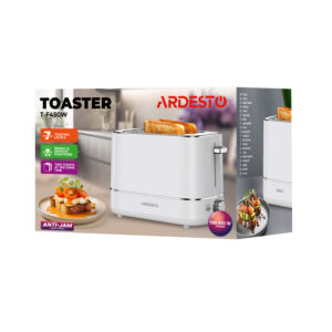 ARDESTO Skrudintuvas T-F450W, 800W, plastikinis, 2 angos, baltas - Image 12