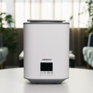 ARDESTO Ultragarsinis oro drėkintuvas, 25m2, 3.1l, 250ml/h, elektrinis valdymas, viršutinis vandens pylimas, ekranas, baltas - Image 15