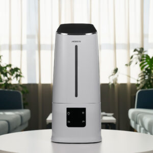 ARDESTO oro drėkintuvas ultragarsinis, 40m2, 6.5l, 390ml/h, elektrinis valdymas, nuotolinio valdymo pultas, viršutinis vandens pildymas, ekranas, baltas - Image 12