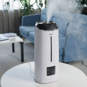 ARDESTO oro drėkintuvas ultragarsinis, 40m2, 6.5l, 390ml/h, elektrinis valdymas, nuotolinio valdymo pultas, viršutinis vandens pildymas, ekranas, baltas - Image 13