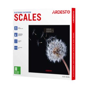 ARDESTO grindinės svarstyklės BL, 150kg, AAAx2 pridedamos, stiklinės, įvairiaspalvės - Image 8