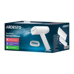 ARDESTO Rankinis drabužių garintuvas SI-S1200W, 1200W, 120ml, garų pliūpsnis, nuolatinis garų srautas – 22g, sulankstoma rankena, keraminis padas, baltas - Image 20