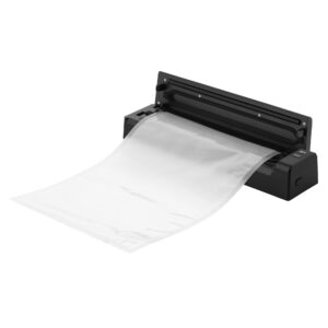 ARDESTO vakuuminis maisto pakavimo aparatas ritiniams ir maišeliams, 110W, 28 cm, elektroninis valdymas, +1 ritinys, plastikinis, juodas - Image 8