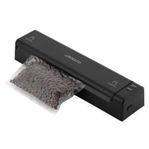 ARDESTO vakuuminis maisto pakavimo aparatas ritiniams ir maišeliams, 110W, 28 cm, elektroninis valdymas, +1 ritinys, plastikinis, juodas - Image 7