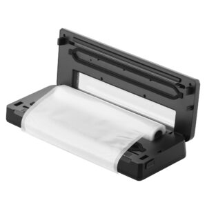 ARDESTO vakuuminis maisto pakavimo aparatas ritiniams ir maišeliams, 110W, 28 cm, elektroninis valdymas, +1 ritinys, plastikas + nerūdijantis plienas, sidabrinis - Image 19