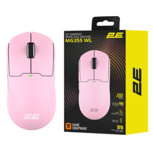 2E Gaming pelė MG355 WL, RGB, USB-A/WL, rožinė - Image 6
