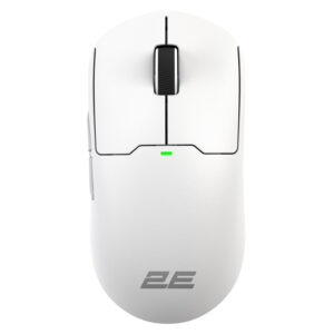 2E Gaming pelė MG355 WL, RGB, USB-A/WL, balta
