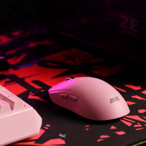 2E Gaming pelė MG355 WL, RGB, USB-A/WL, rožinė - Image 2