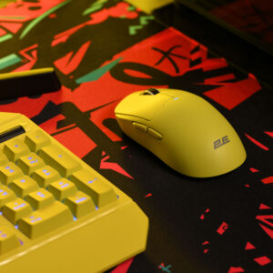 2E Gaming pelė MG355 WL, RGB, USB-A/WL, geltona - Image 3