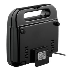 ARDESTO sumuštinių keptuvė SM-H110BSN, 700W, 1 plokštė sumuštiniams, korpusas – plastikas, juoda - Image 3