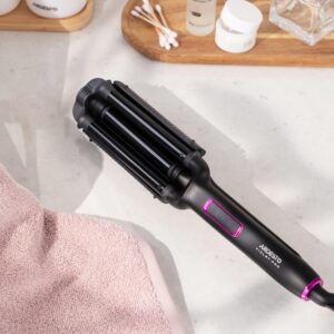 ARDESTO plaukų garbanojimo žnyplės bangoms formuoti Violet Pro, 90W, 170-210C, keramikinės, juodos - Image 7