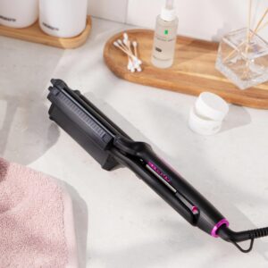 ARDESTO plaukų garbanojimo žnyplės bangoms formuoti Violet Pro, 90W, 170-210C, keramikinės, juodos - Image 6