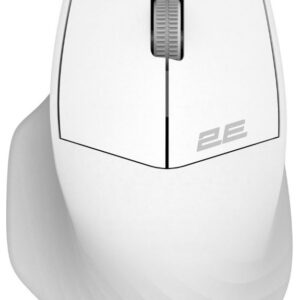 2E Pelė MF280 Silent, WL/BT, balta