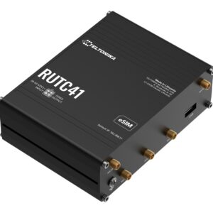 Teltonika RUTC41 belaidis maršrutizatorius Gigabitinis eternetas Dviguba juosta (2,4 GHz / 5 GHz) 5G Juoda - Image 2
